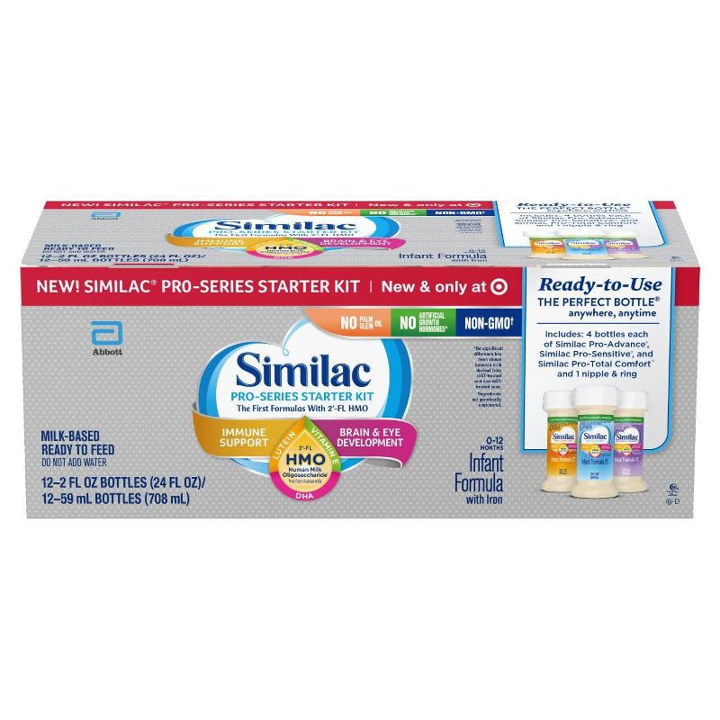 Similac Baby Formula Starter Kit - 3ct/8 fl oz Each