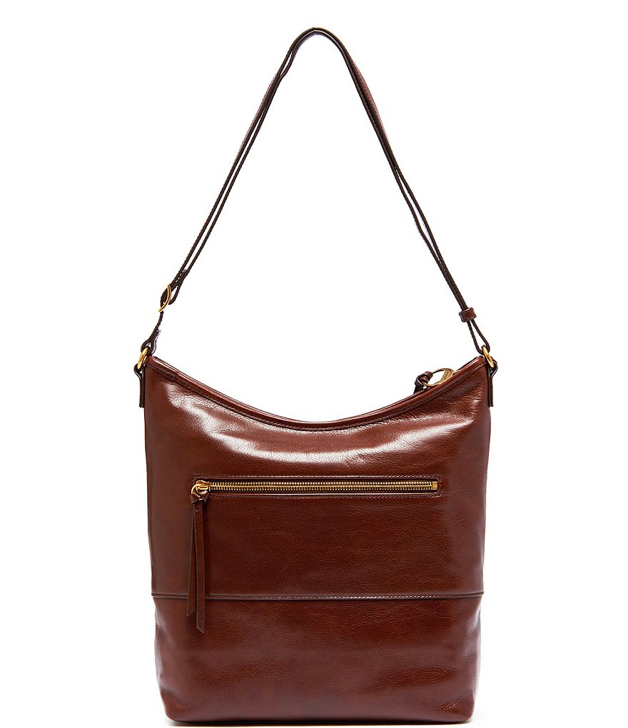 Margot Chester Leather Hobo Crossbody Bag