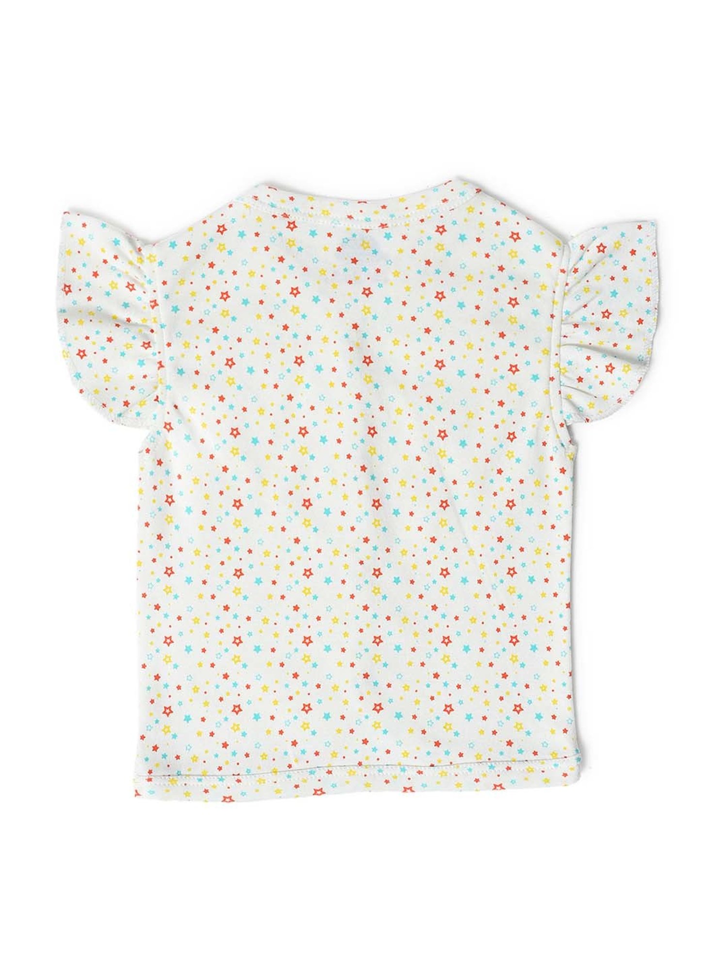 MiArcus Kids Multicolor Cotton Printed Top