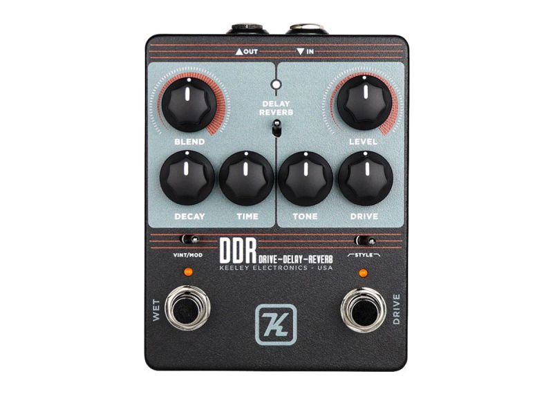 Keeley DDR Drive-Delay-Reverb Effects Pedal