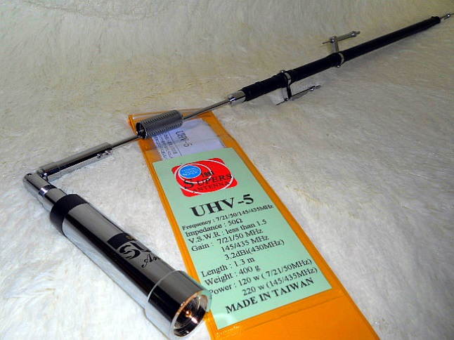 Fine Tuned 7/21/50/145/435MHz Foldable Mobile Radio Antenna 3.2dBi Gain 120W to 220W Power