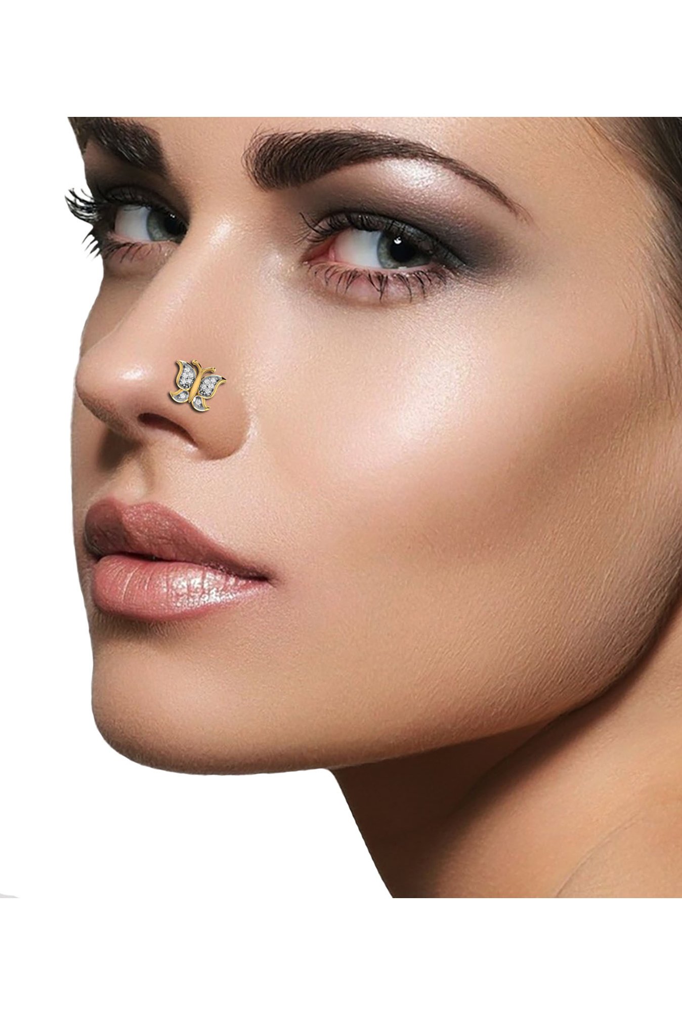 PC Jeweller Darda 22 kt Gold Nosepin