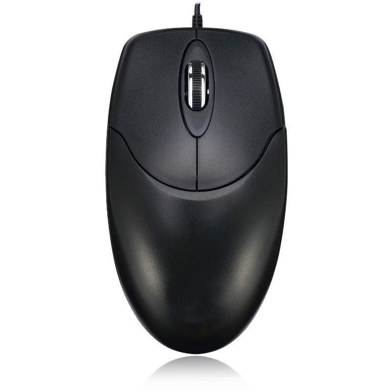 Adesso EasyTouch AKB-133CB Desktop USB Multimedia Keyboard and Mouse Combo - Retail - USB Cable 103 Key - English (US) - USB Cable Optical - 1000 dpi