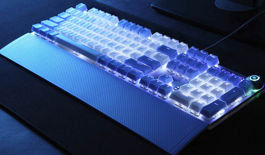 AULA F2088 All  Anti-ghosting Keys, Ergonomic Design, Cool Exterior  USB Wired Real Black Mechanical Gaming Keyboard-Elite Version and White Color Backlit