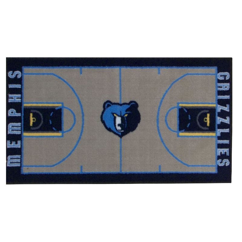 NBA Rug Basketball Runner Carpet - Memphis Grizzlies.