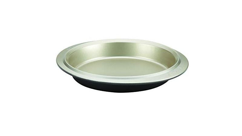 Anolon 59967 Allure Nonstick Bakeware Set includes Nonstick Cookie Sheet with Rack, Baking Pan and Cake Pans - 5 Piece, Onyx/Black/Pewter