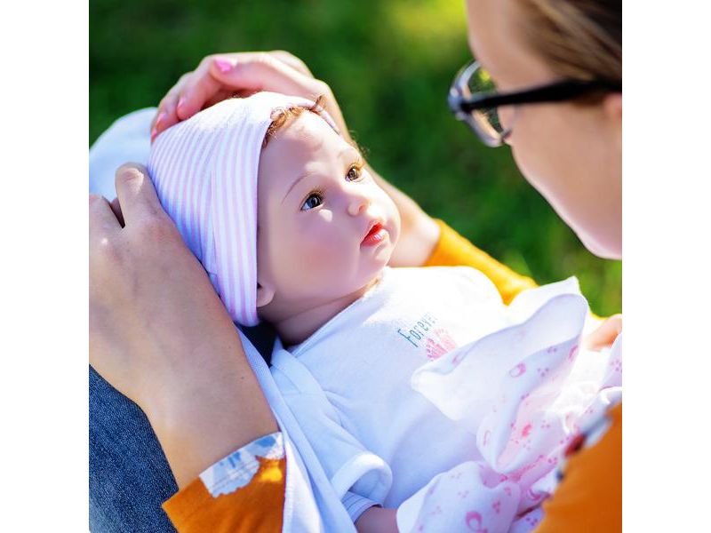 Paradise Galleries Realistic Newborn Doll - Forever Yours Treasure, 7-Piece Reborn Doll Gift Set with Magnetic Pacifier