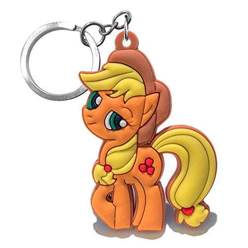 12 Pieces My Little Pony PVC Party Set Key Chains for Boys and Girls Birthday Themes