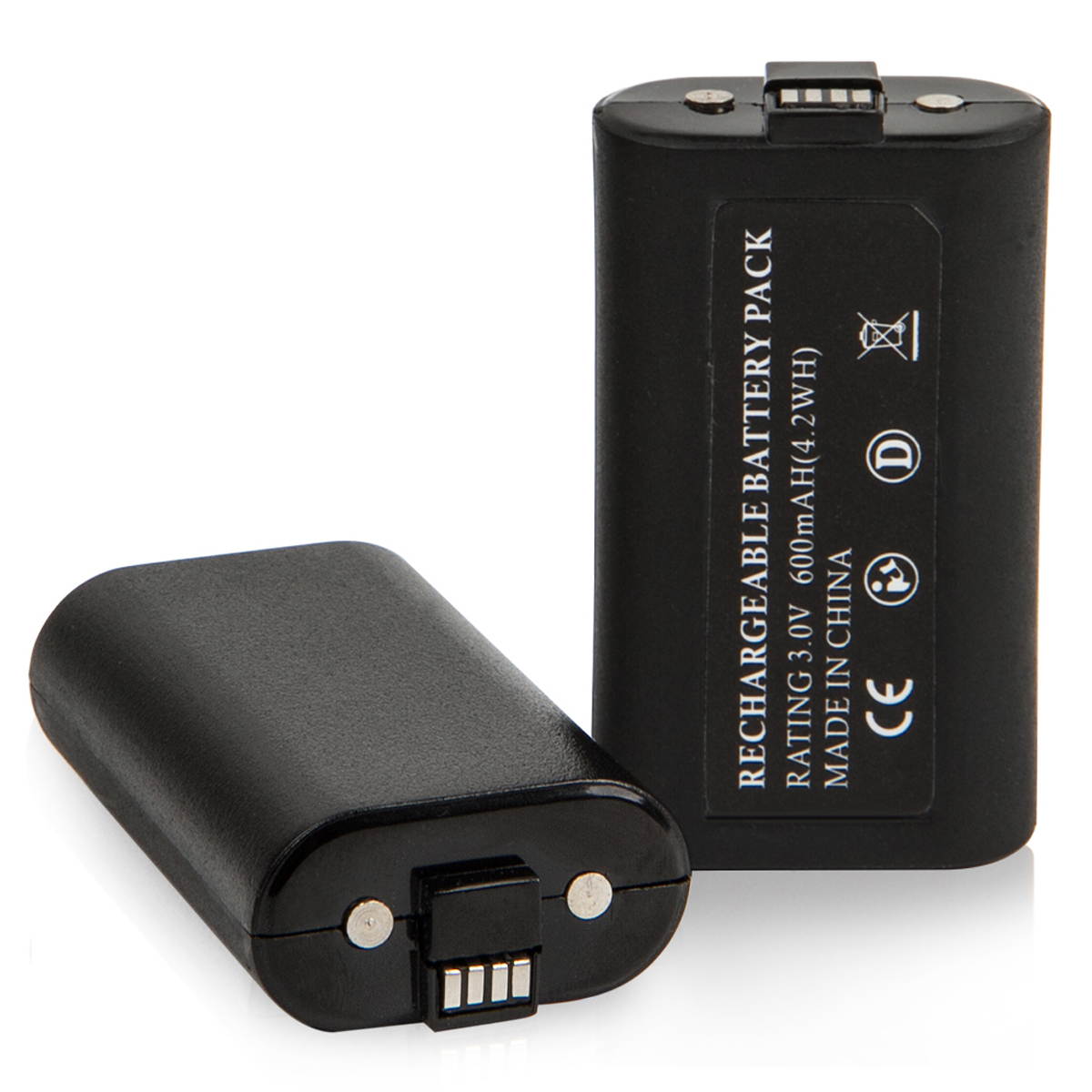 Controller Battery Pack for Xbox One Compatible with Xbox One Play and Charge Kit, 2x1200mAh Rechargeable Battery Twin Pack for Xbox One with 5Ft Micro USB Charging Cable for Xbox One/One S/One X