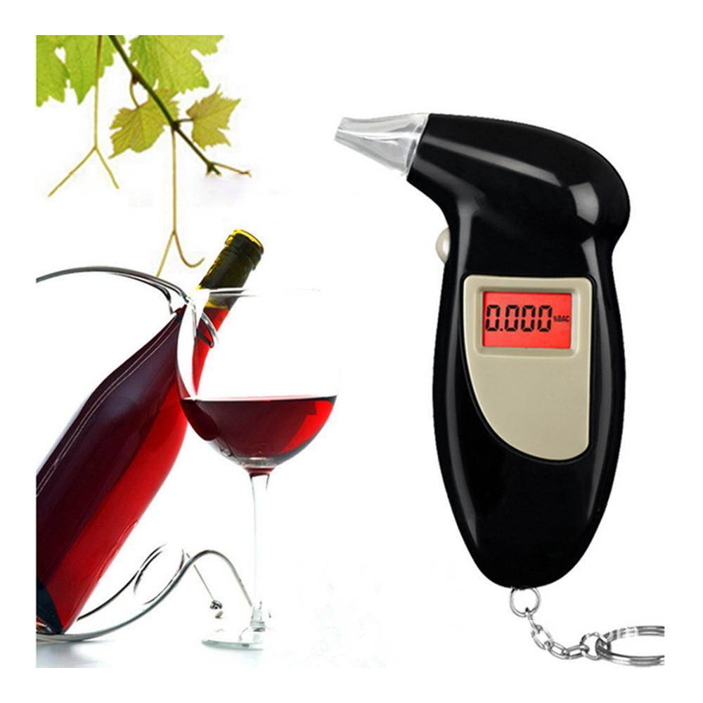 Digital Breath Alcohol Tester LCD Breathalyzer