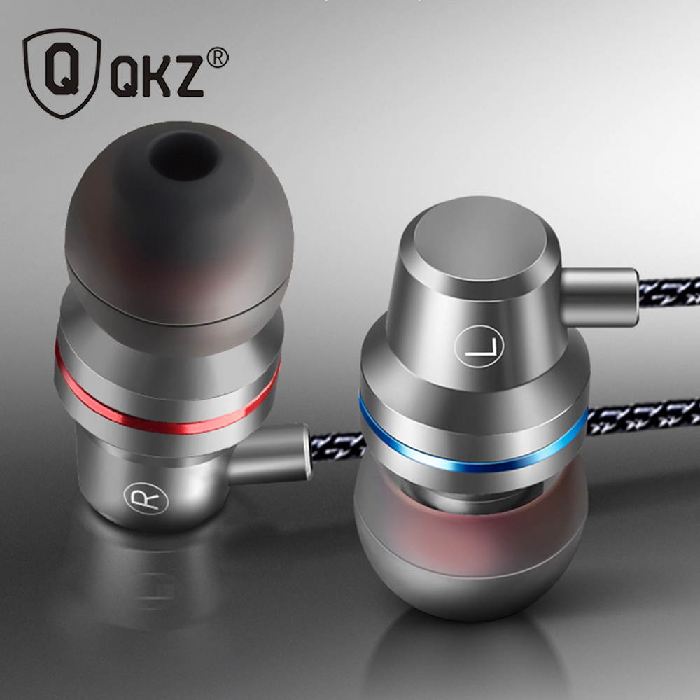 QKZ DM1 Clear Bass Earphone with Microphone In-Ear Earphone Special Edition Headset Earphones 3 Colors Fone De Ouvido