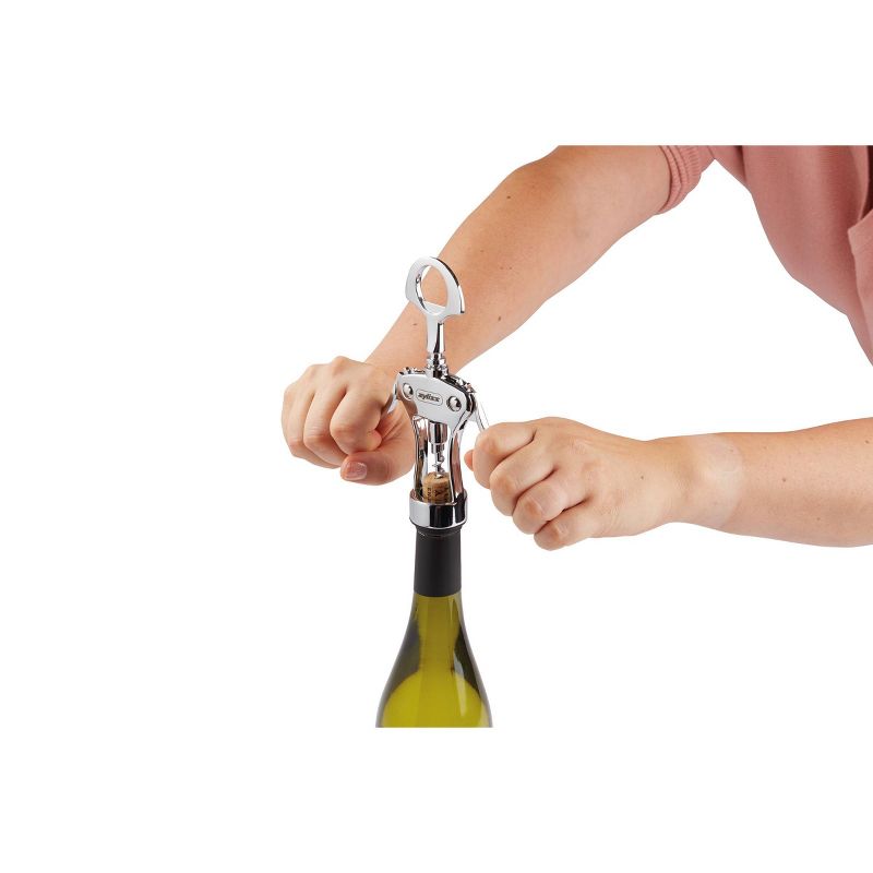 ZYLISS Easy Corkscrew Wine Opener 7.5" Stainless Steel E930046U