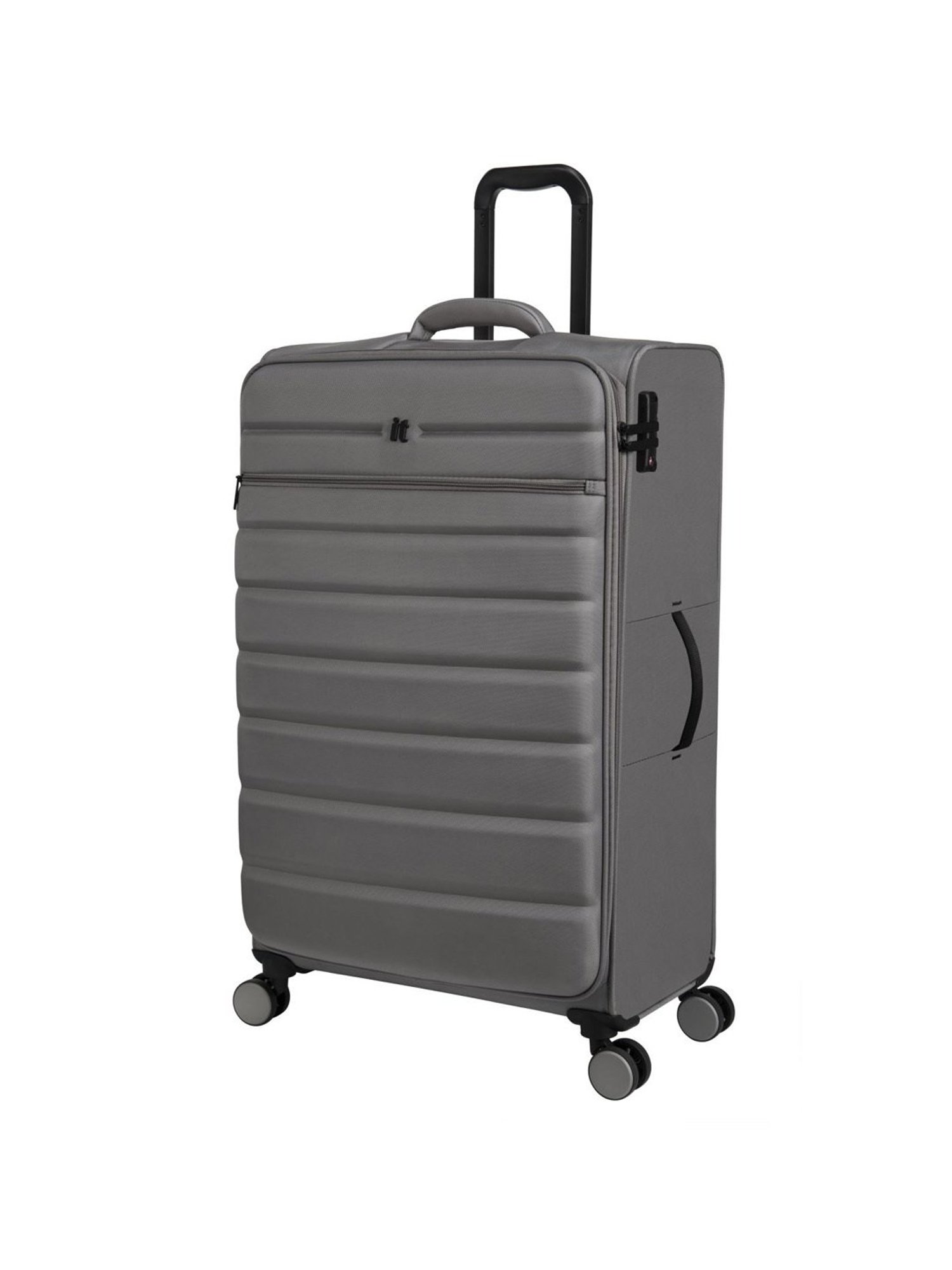 it luggage Census Grey Large 28 inches Softsided Luggage Trolley with TSA Lock