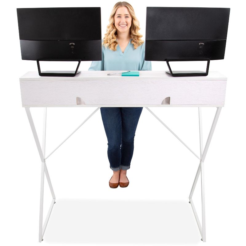 Shaker Printer Stand in Walnut - Atlantic Frame