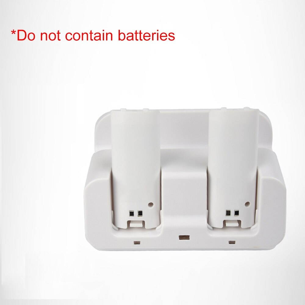 Gamepad Charger Dock For Wii Charging Station Dock Stand Fast Charging For Wii Remote And Wii U Gamepad USB Fast Stable Player