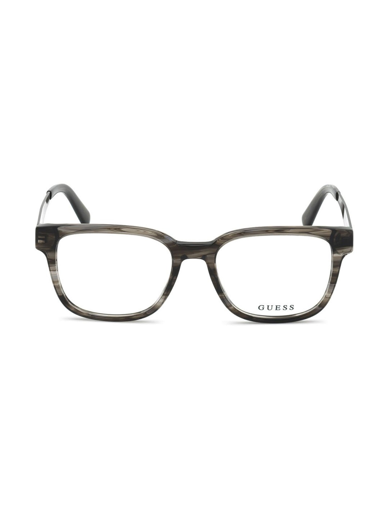 Guess Grey Square Eye Frames for Men