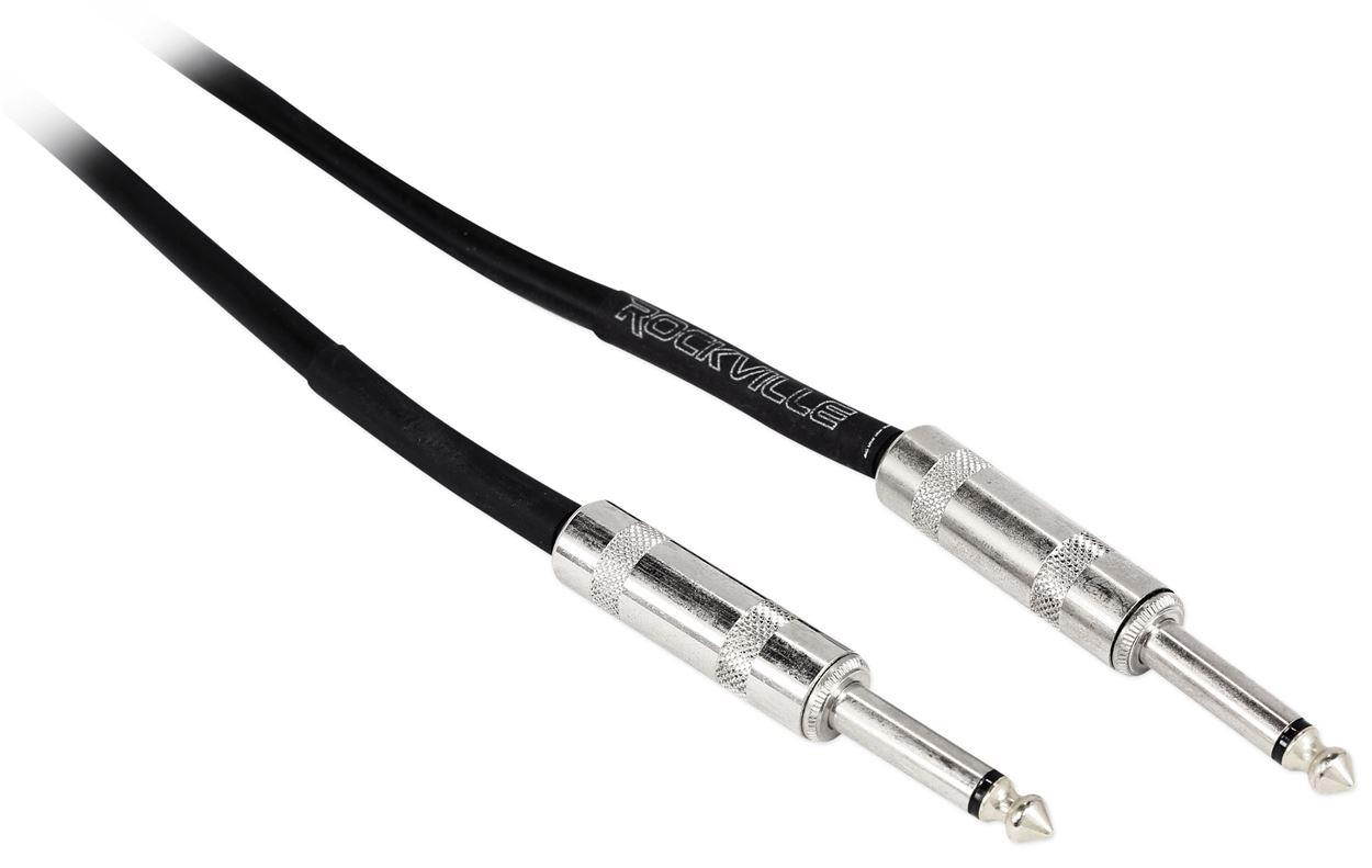 4 Rockville RCTT1425 25' 14 AWG 1/4" TS to 1/4" TS Pro Speaker Cable 100% Copper
