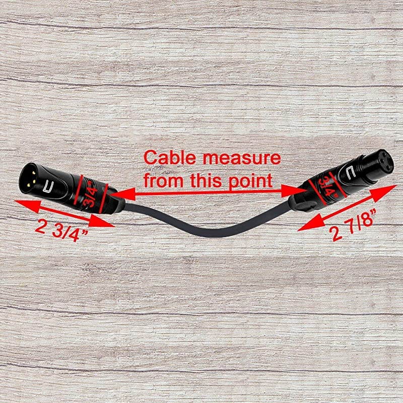 XLR Cable Male to Female - 10 Feet Blue - Pro 3-Pin Microphone Connector for Powered Speakers, Audio Interface or Mixer for Live Performance & Recording