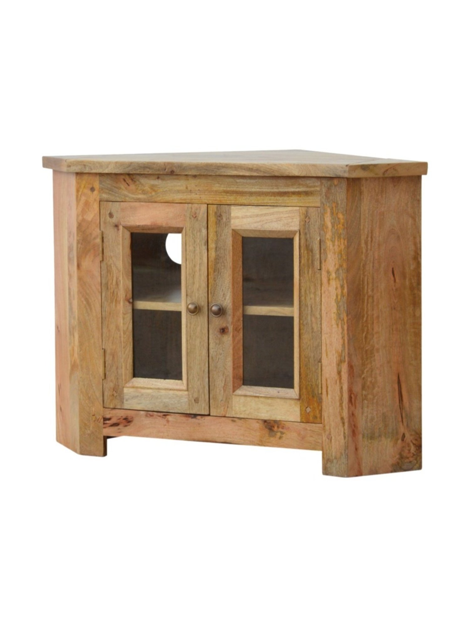 Delite Kom Flex Flowery Wenge & Acacia Dark Engineered Wood TV Entertainment Unit