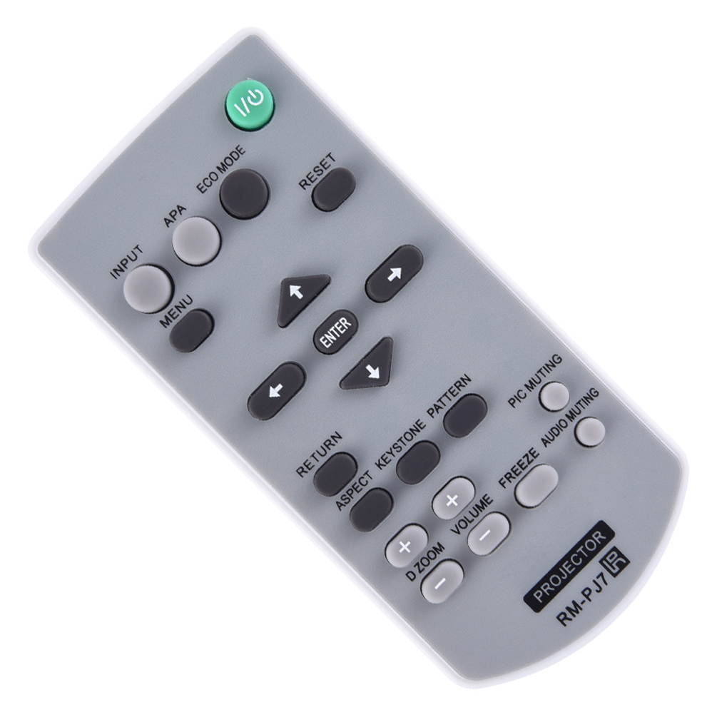 INTECHING RM-PJ6/ RM-PJ8 Projector Remote Control for Sony VPL-CS21, VPL-DX10, VPL-DX11, VPL-DX15, VPL-ES7, VPL-EW7, VPL-EX130, VPL-EX7, VPL-EX70, VPL-MX20, VPL-MX25, VPL-TX7, VPL-TX70, VPL-SW526CM