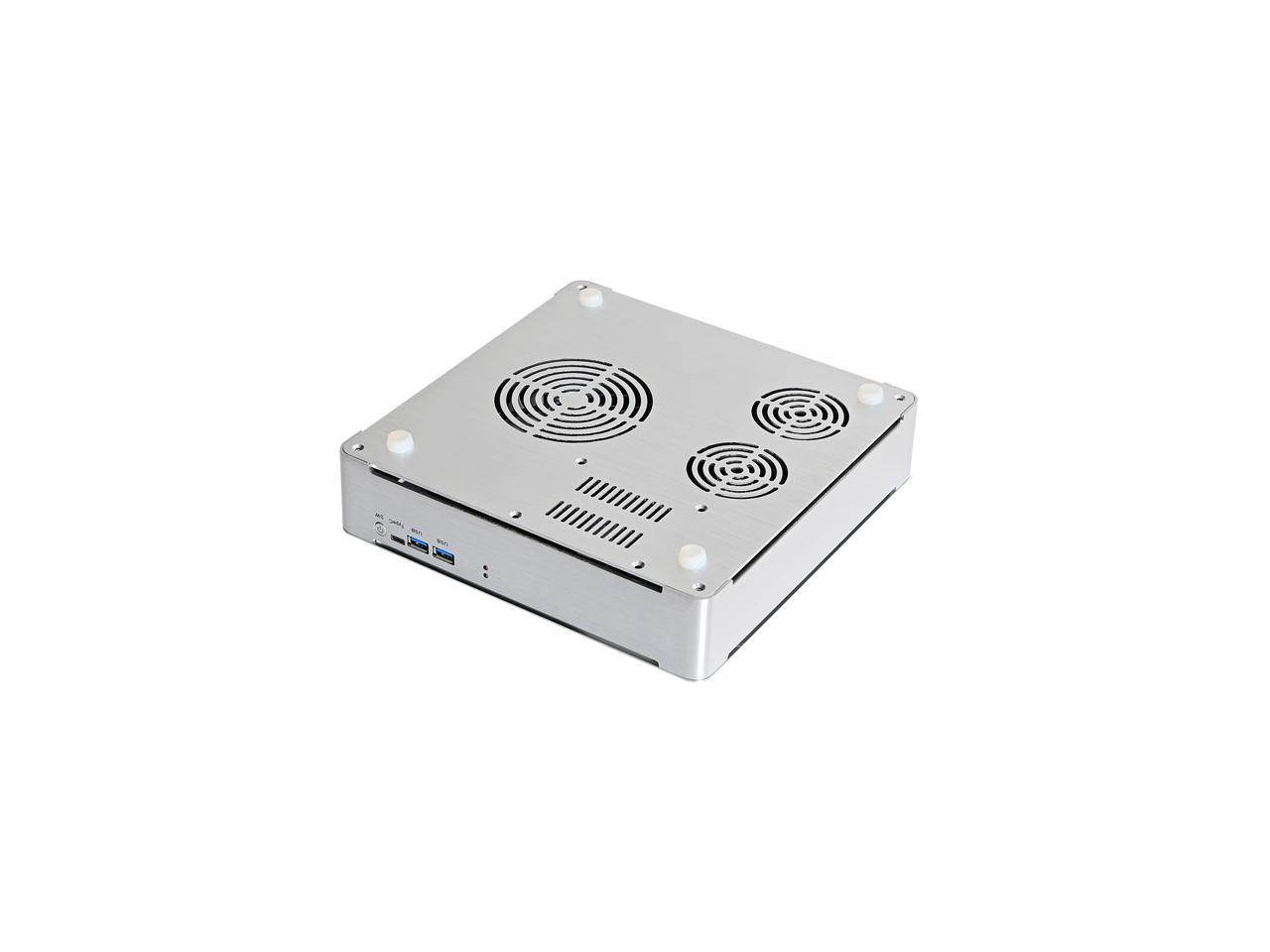 Gaming Mini PC Intel i7-7820HQ MSI GTX 1650 GDDR5 4GB Win10 4K HDMI2.0 DP DVI  WiFi6 Silver case