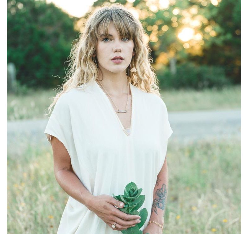 Sanctuary Project Rose Quartz Bar Necklace Light Pink