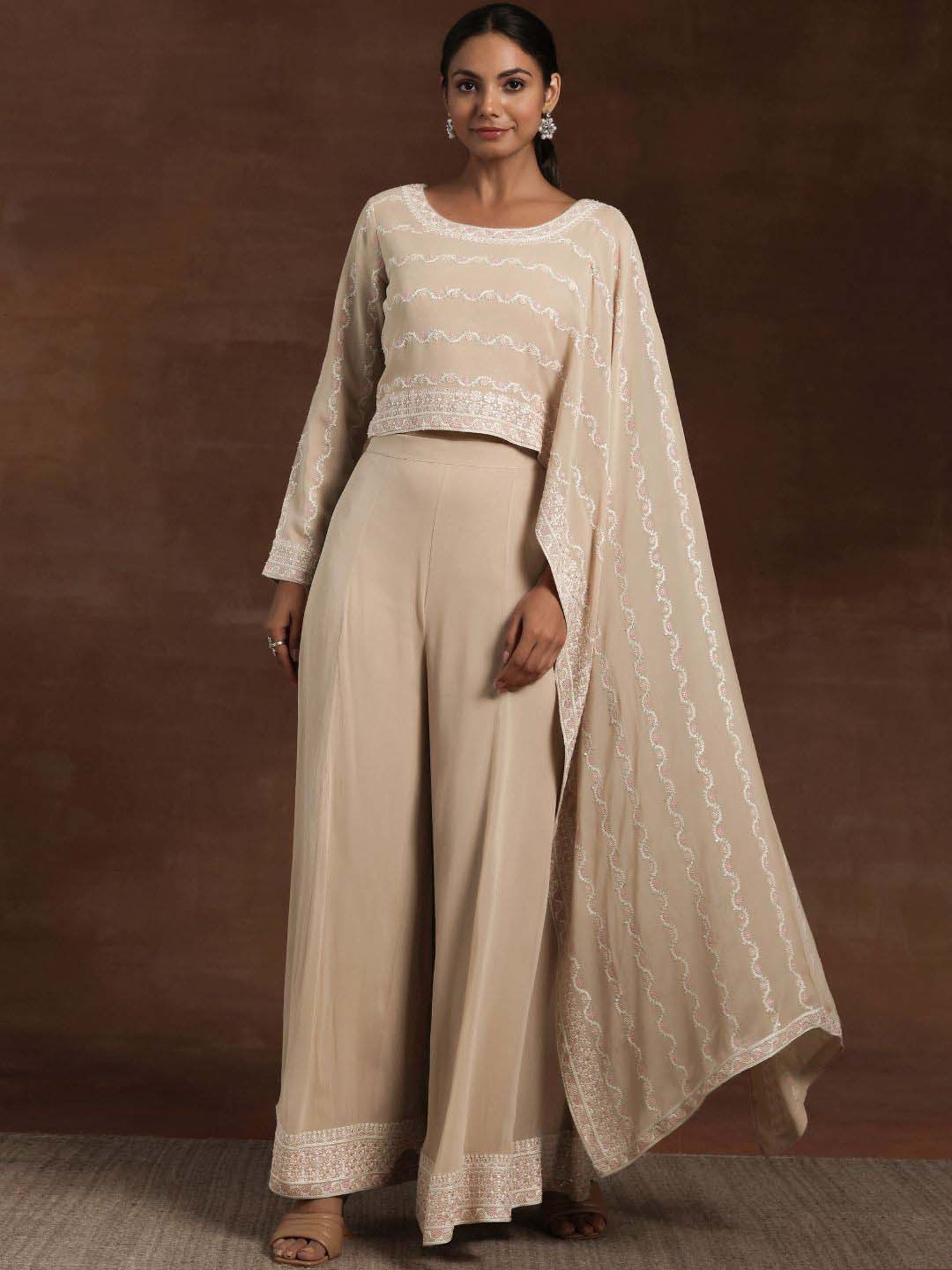 Melon by PlusS Blue Printed Shirt Pant Set