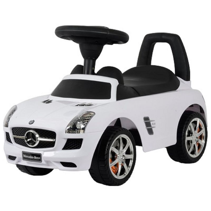 Best Ride On Cars Baby Toddler Ride-On Mercedes Benz Push Car with Sounds, White