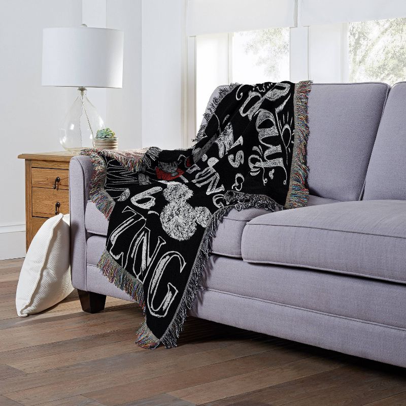 Classic Mickey Mouse Amazing Day Tapestry Throw