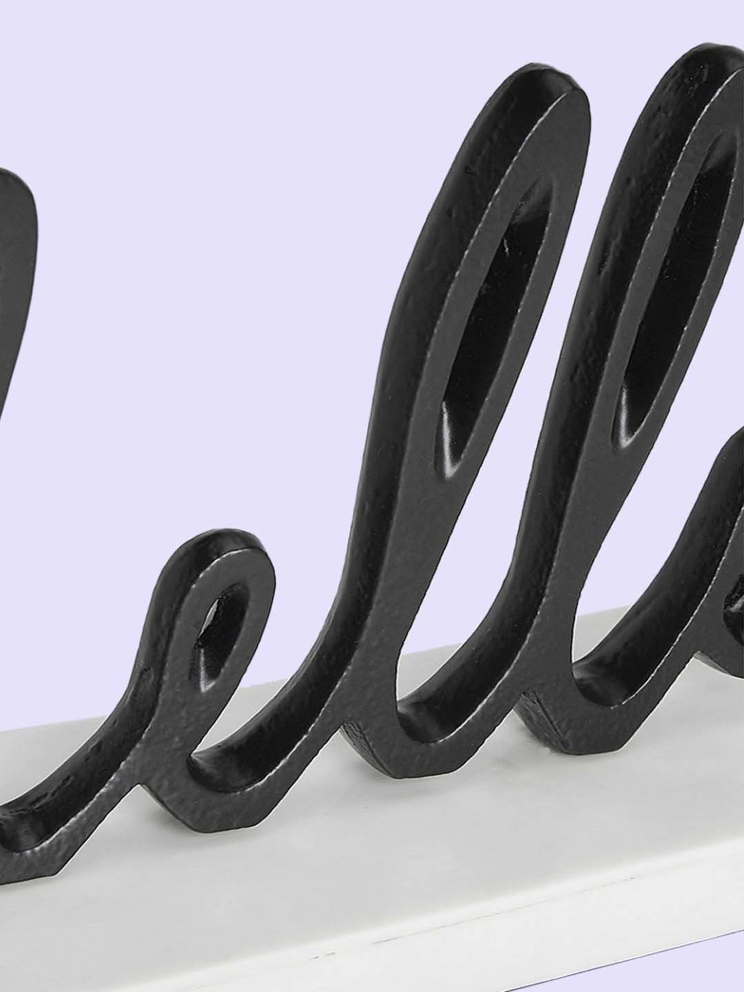 Living Scapes by Pantaloons Black Aluminium Figurine