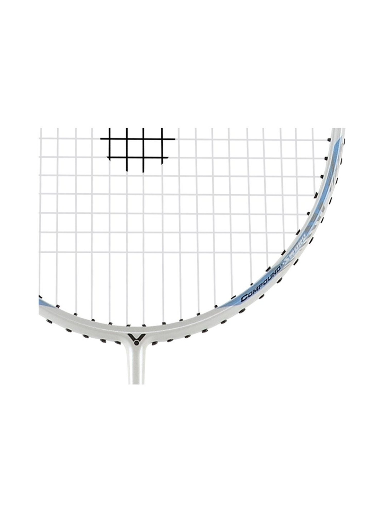 VICTOR Auraspeed Badminton Racket (White) Size - 4U