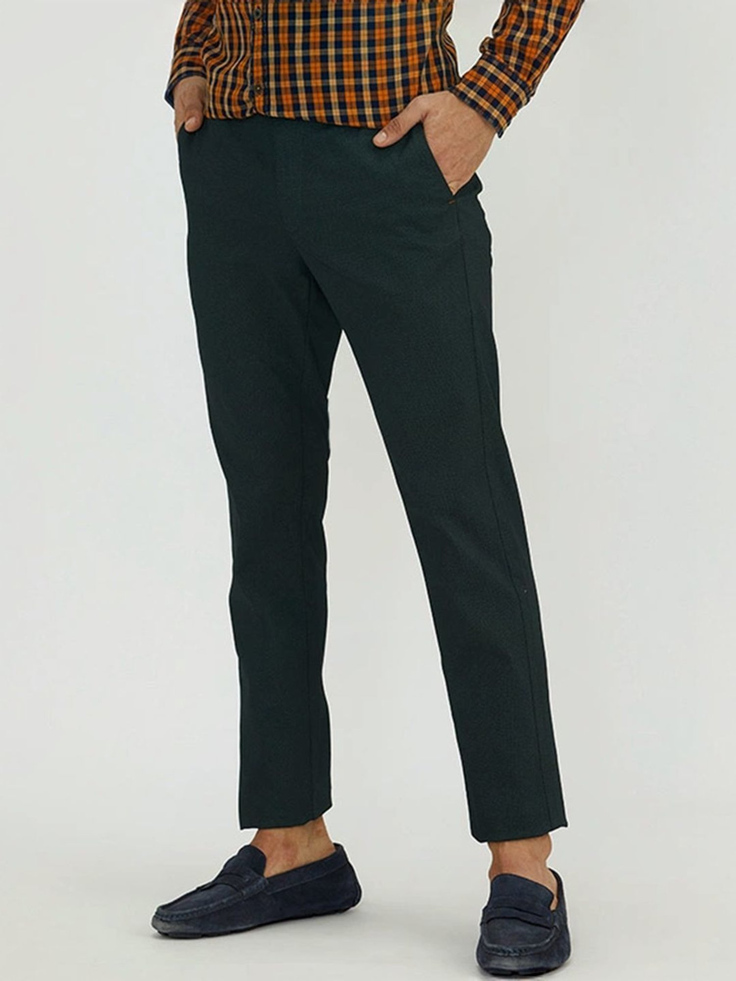 Indian Terrain Pine Slim Fit Trousers