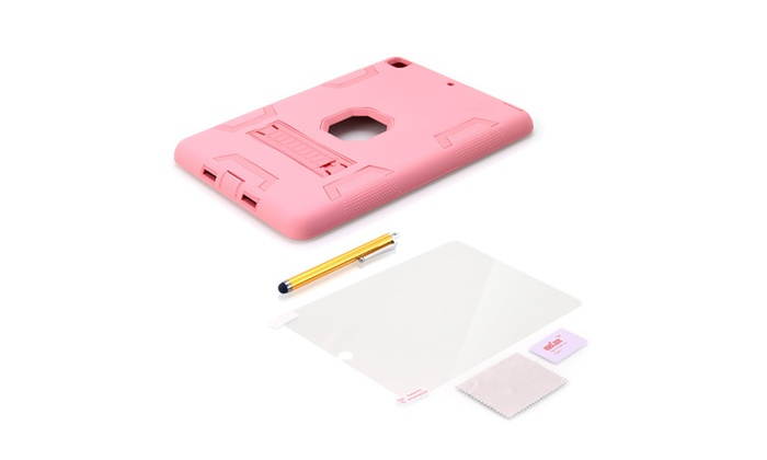 Shockproof Heavy Duty Case with Kickstand for iPad 9.7 Inch 2017 2018