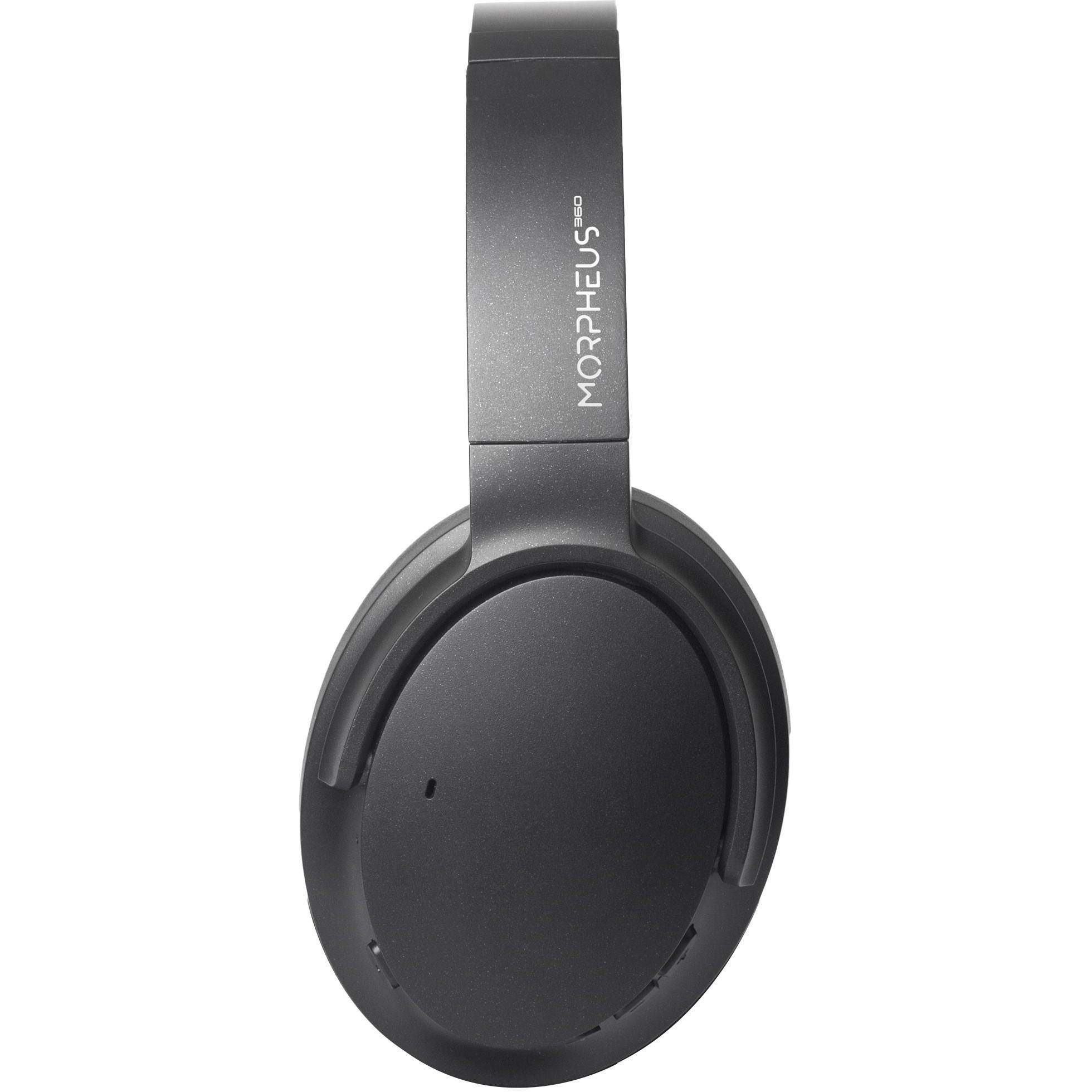 Morpheus ECLIPSE 360 Wireless Noise Cancelling Over-Ear Headphones Black HP9250B