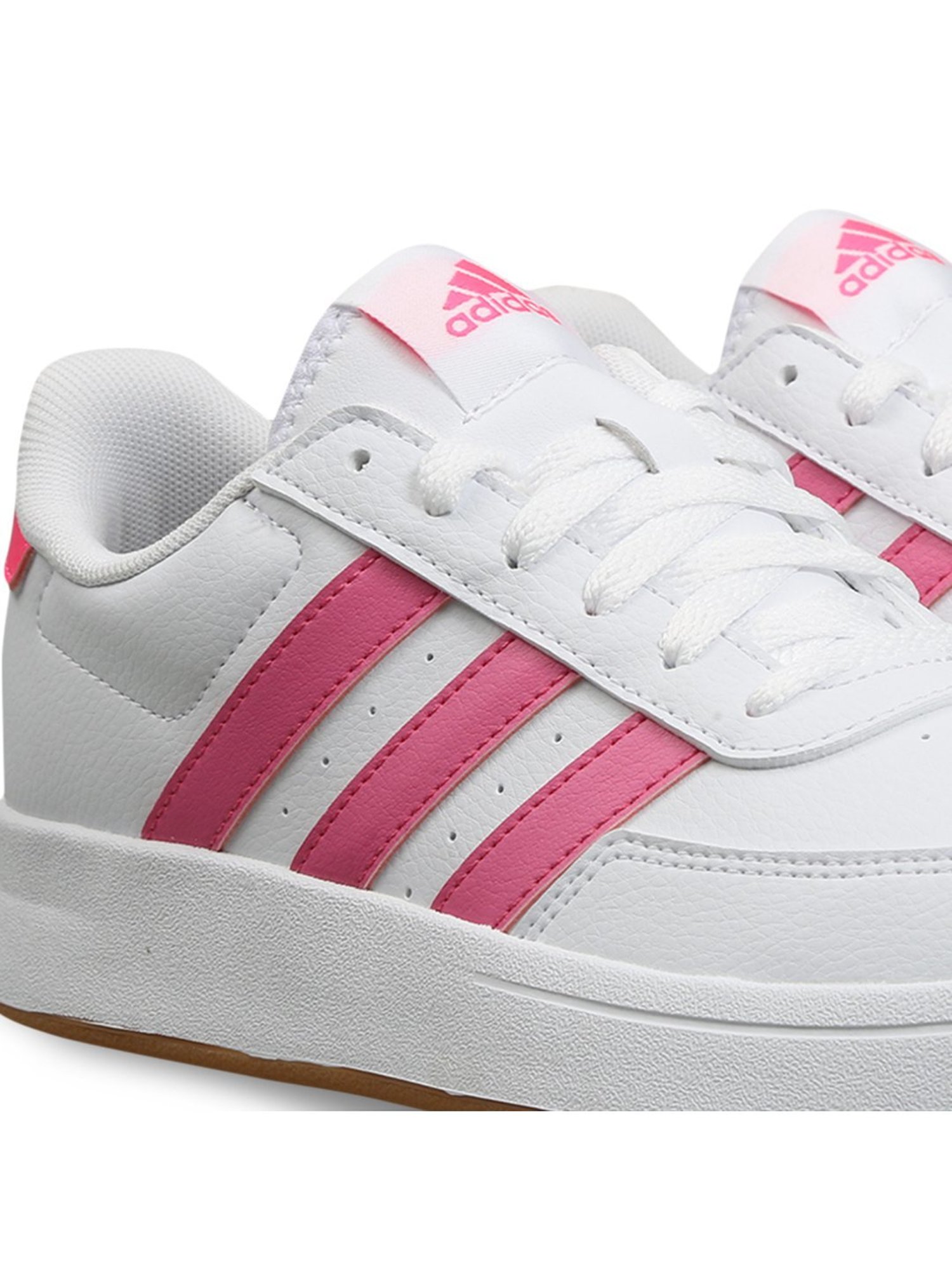 Adidas Women's Breaknet 2.0 White Tennis Shoes