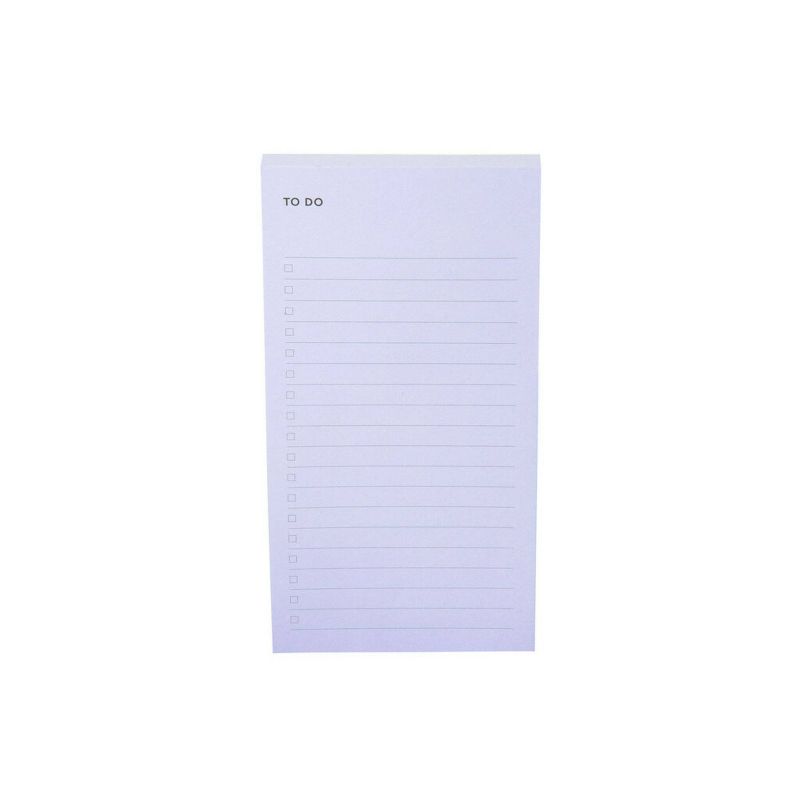 Post-it 3"x6" List Notepad - Light Blue