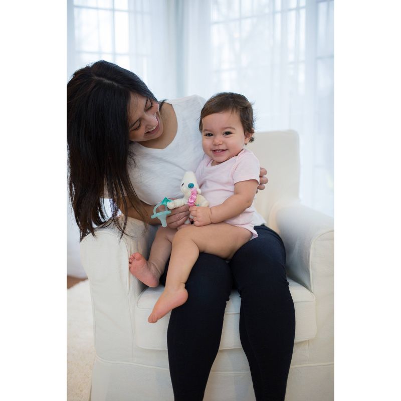 Dr. Brown's Unicorn Lovey with Pink One-Piece Pacifier