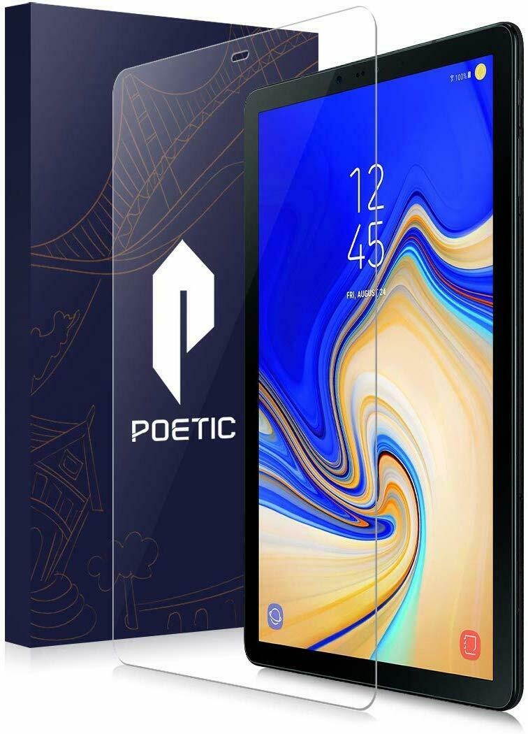 For Galaxy Tab S4 10.5 Tempered Glass [Scratch-Resistant] Screen Protector Clear