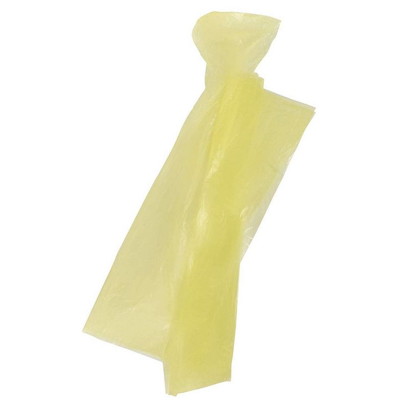 Juvale 50 Count Adults Rain Ponchos with Hood - Emergency Disposable Poncho, 5 Assorted Colors, Individually Wrapped