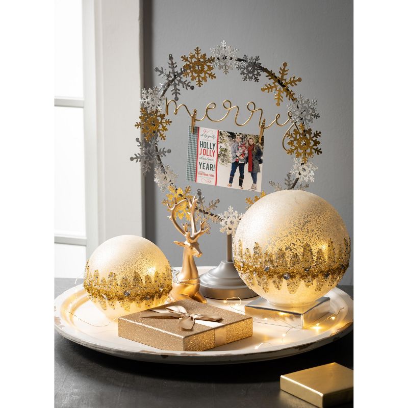 IG Design Group Greeting Card Garland Wood Characters 12ct