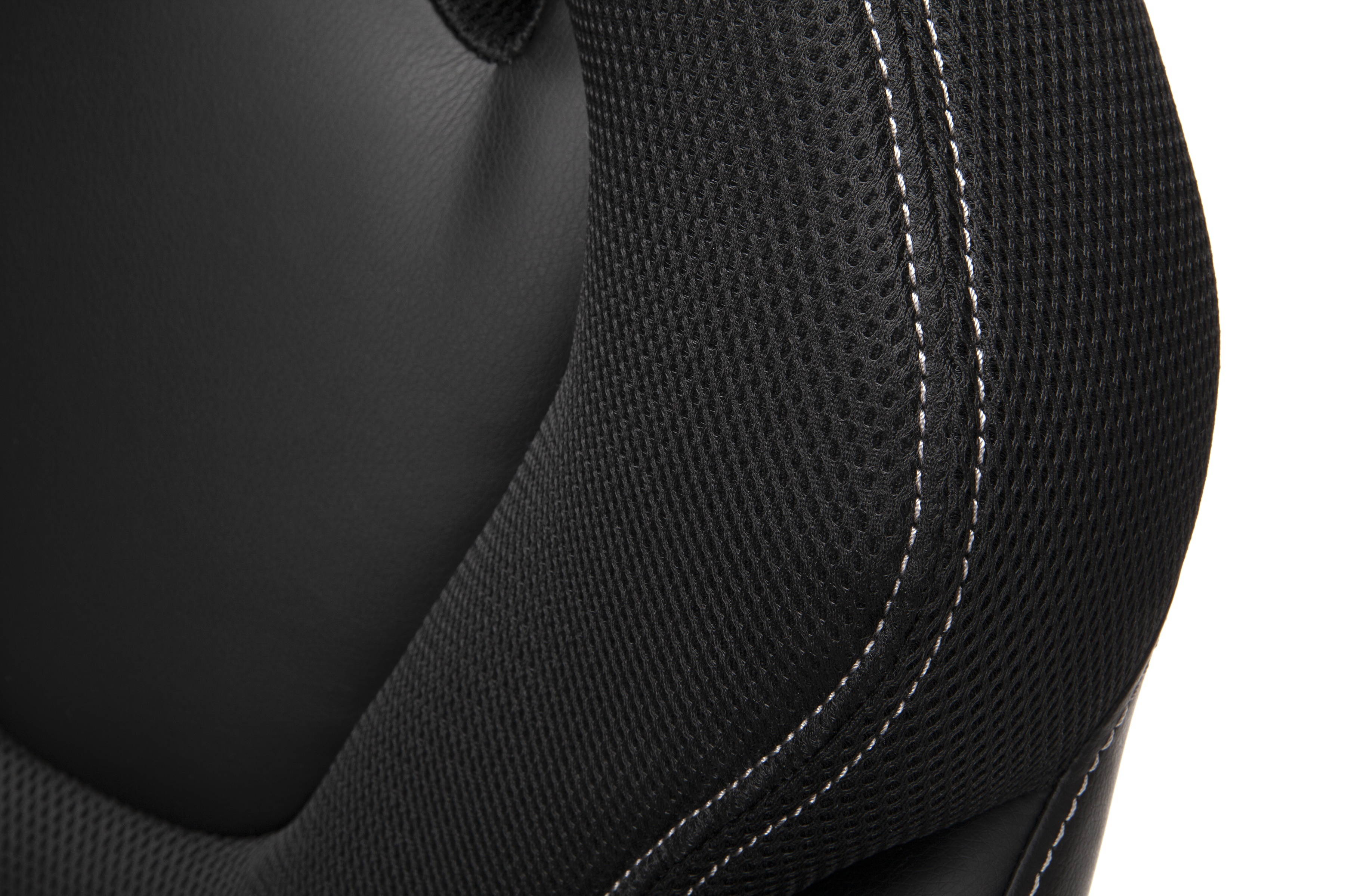 Essentials Collection Racing Style Gaming Chair, in Black (ESS-3085V2-BLK)