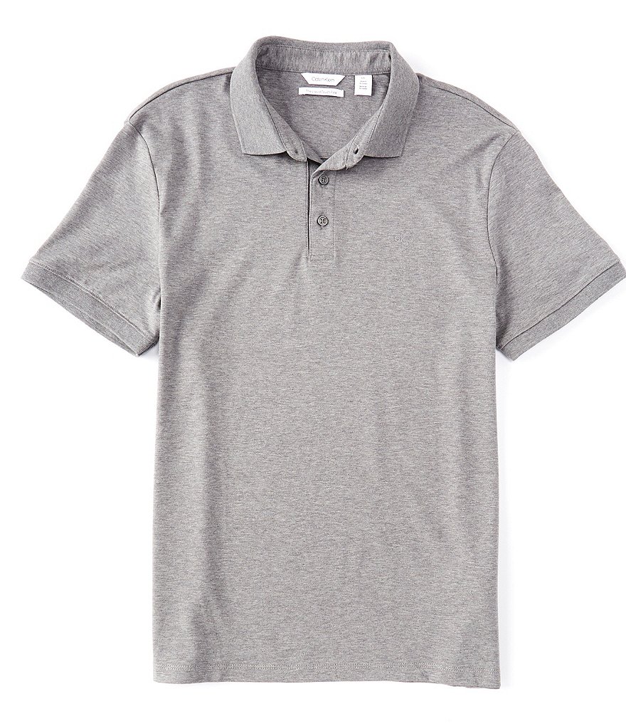 Visconti Petal Print Short-Sleeve Polo Shirt