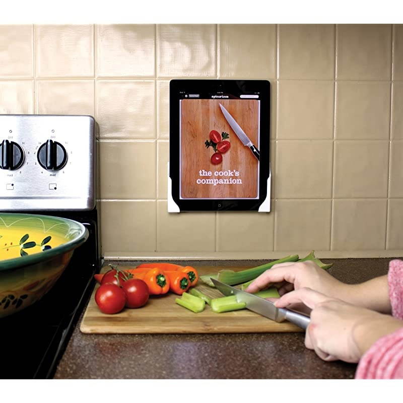 Koala Tablet Wall Mount for All iPad iPad Air iPad Pro iPad Mini Android Tablets Windows Tablets and More White Brackets Screwin Version