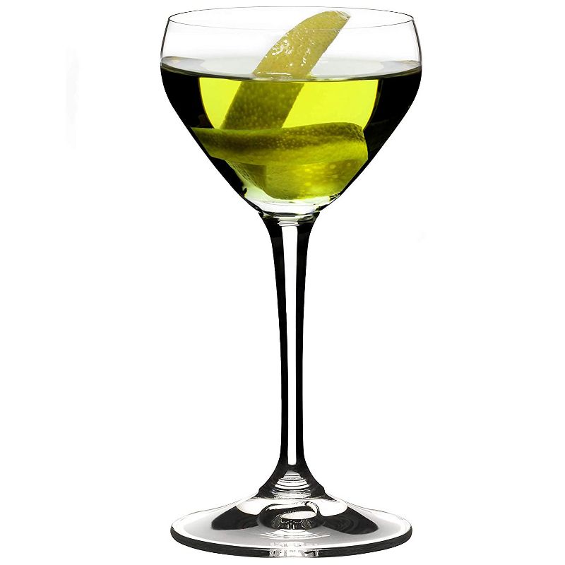 Riedel 6417/05 Drink Specific Glassware Nick & Nora Cocktail Glass Barware, 4 Ounces, Clear (2 Glasses)