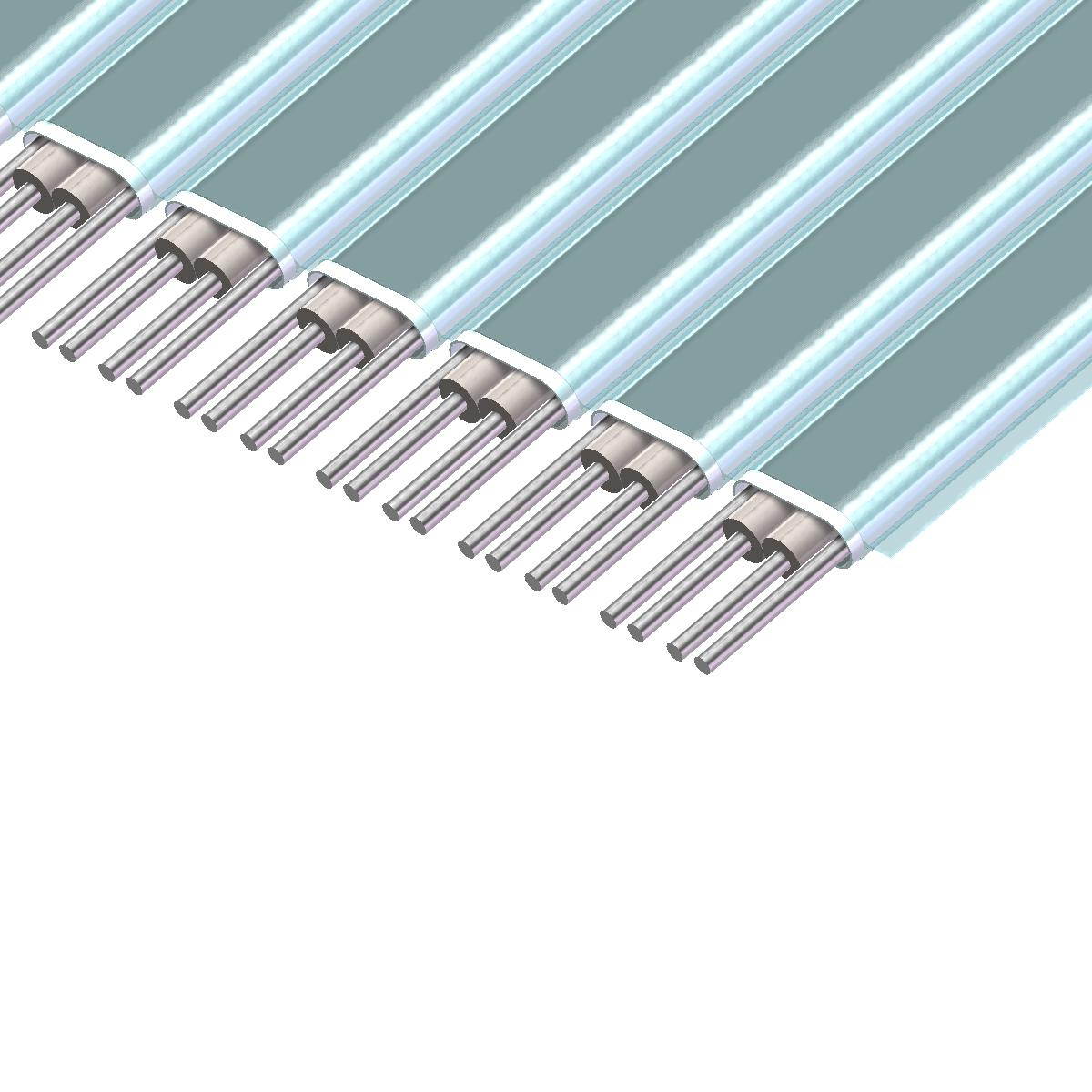 PCI-E 4.0 x16 Power Extension Cable Shielded Stable High Speed Cable 250mm