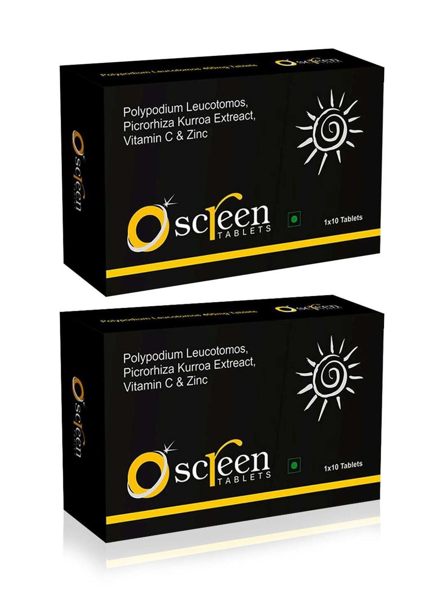 Oscreen Sunscreen Tablets - Pack of 2