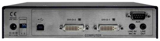 Adder - ALIF2020T-US - AdderLink INFINITY extender Transmitter - Dual head single link DVI, USB and audio extension over