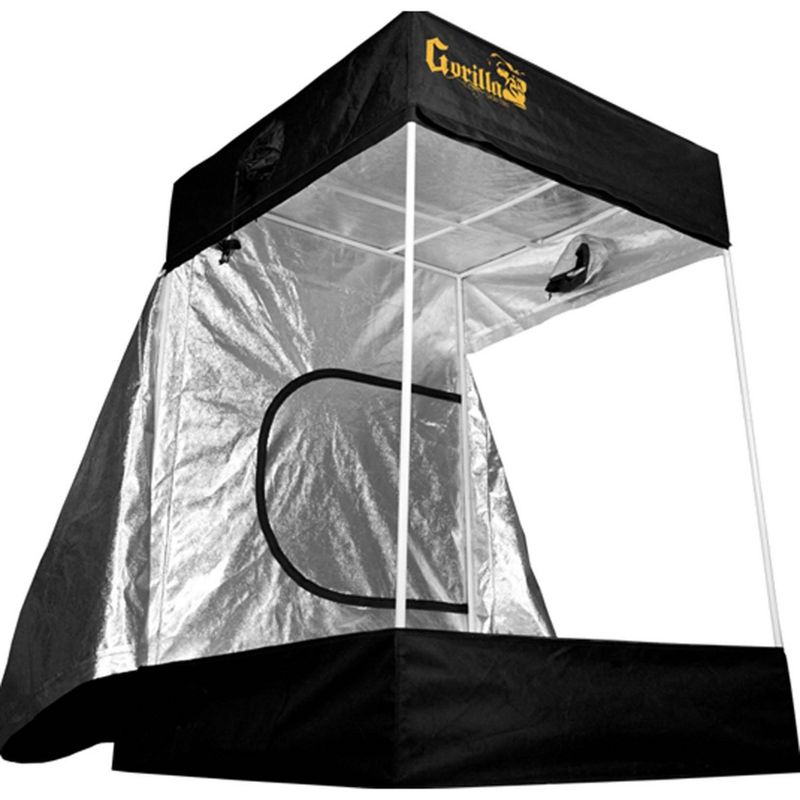 Gorilla Grow Tent GGTSH24 Shorty 2 x 4 Foot Hydroponic Greenhouse Garden Room
