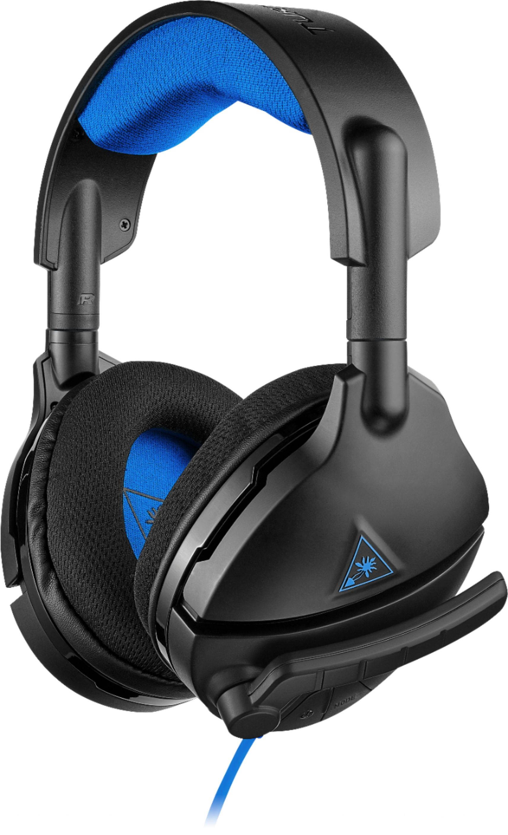 Turtle Beach - Stealth 300 Wired Amplified Stereo Gaming Headset For PlayStation 4 - Black/Blue