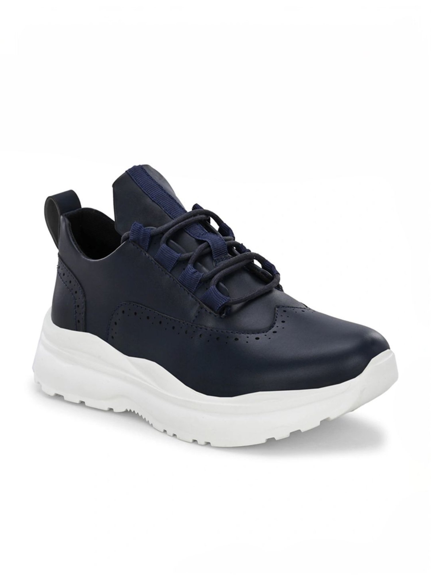 Hoversole Men's Gravity-2 Navy Casual Sneakers